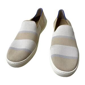 Rothys Birch Stripe Slip On Sneakers 12
